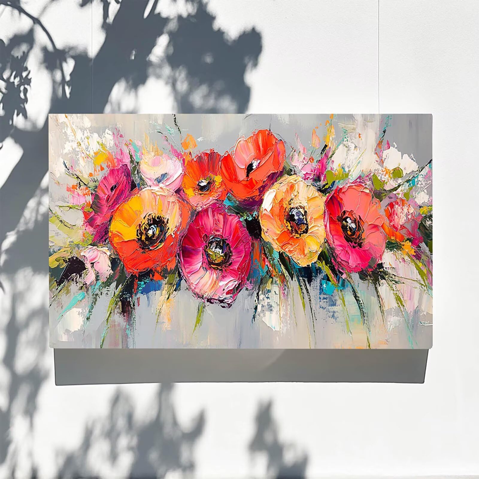 Pintar por Numeros Adultos Flor, Pintar por Numeros Niños Kit Manualidades Adultos Planta Cuadros para Pintar por Numeros Pintura Acrílico, Cuadros Decorativos Regalos Para Mujer 80X160cm 7w-O-Y