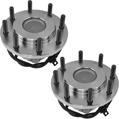 Vista 538 de TRQ Juego de 2 rodamientos y bujes de rueda trasera izquierda y derecha compatible con Ford Expedition 2007-2010 Lincoln Navigator 2007-2010