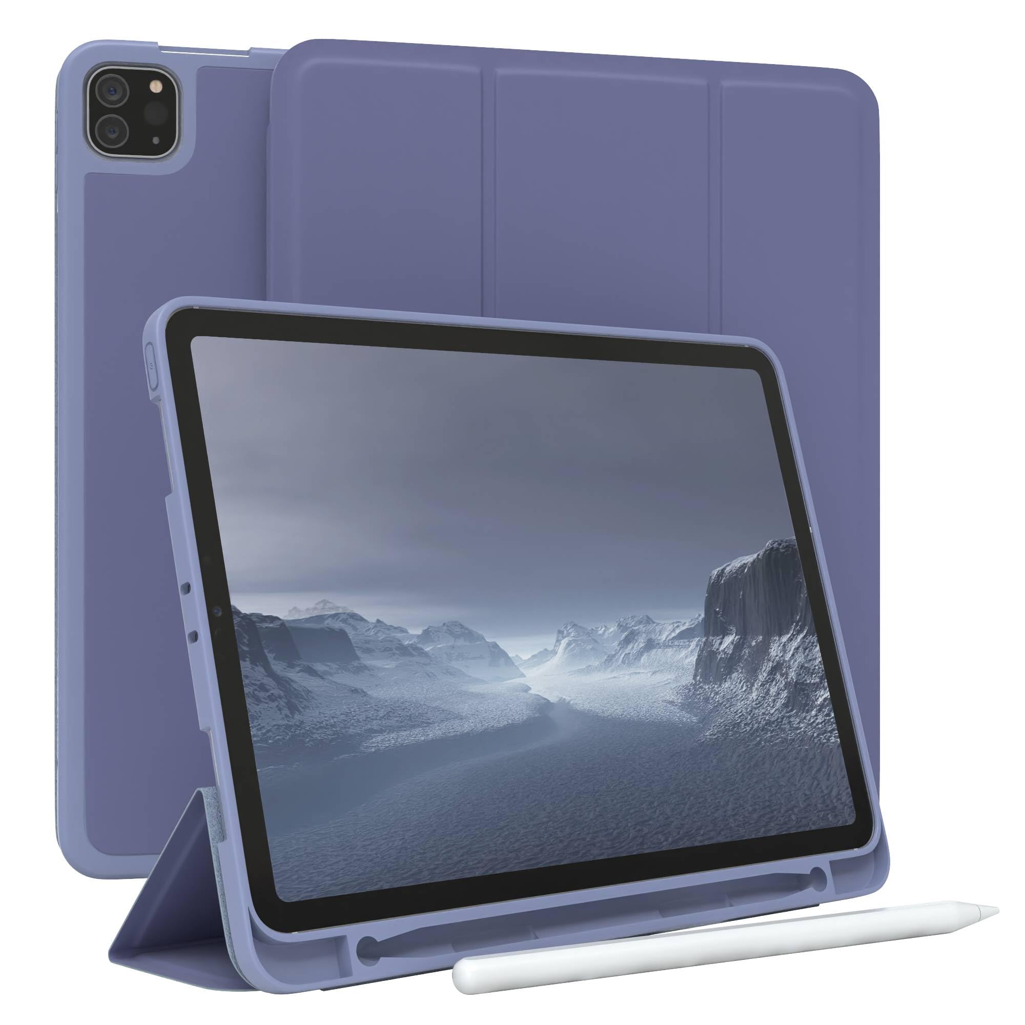 Étui de Protection iPad Pro 11 EAZY CASE Finition Premium Smartcase Pliable Bleu Glace - 8