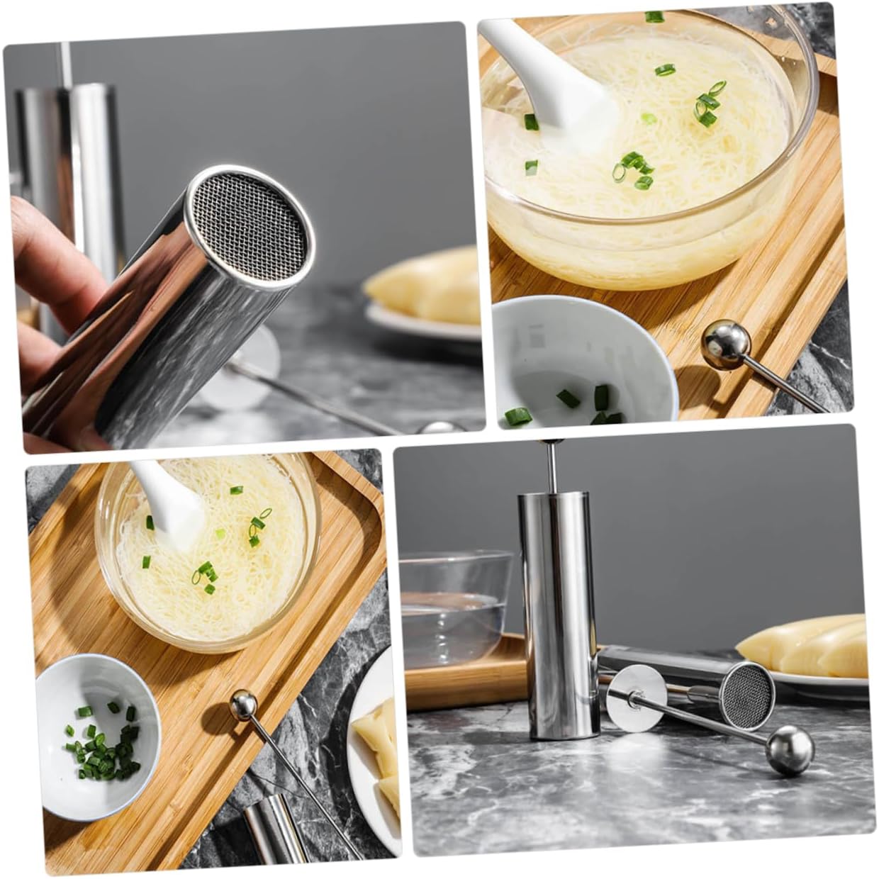 LABRIMP 1pc Tofu Making Mold Cutter Stainless Steel Slicer Manual Press for Shredder Hotel Kitchen Tool