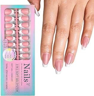1 Set Artificial Nails, Womens Press On-Nails Set, Solid Color Fake Nail Sets for Women Girls Ballet Dancer Accessories