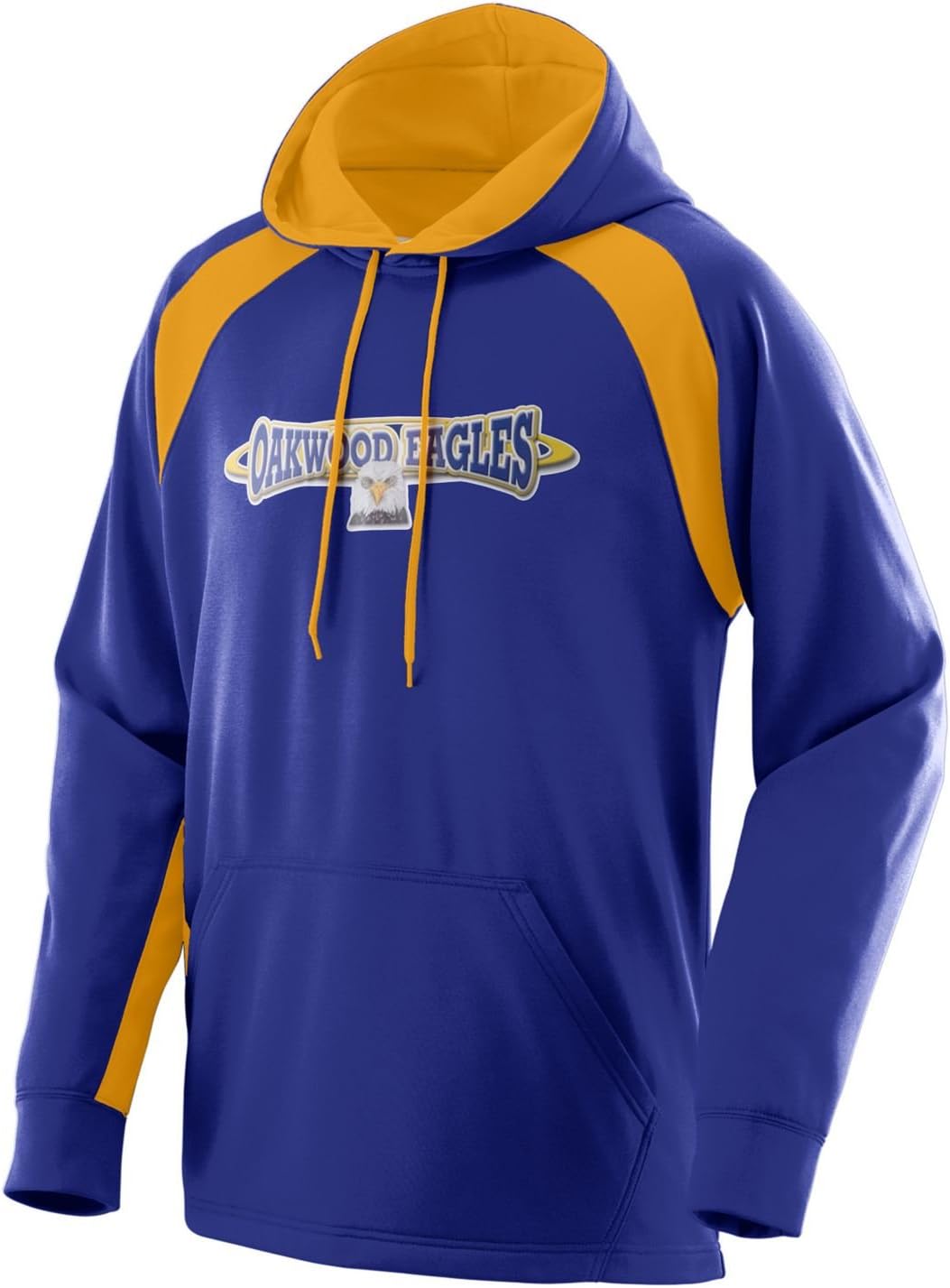 Augusta Sportswear Fanatic hooded sweatshirt PURPLE/GOLD XS at