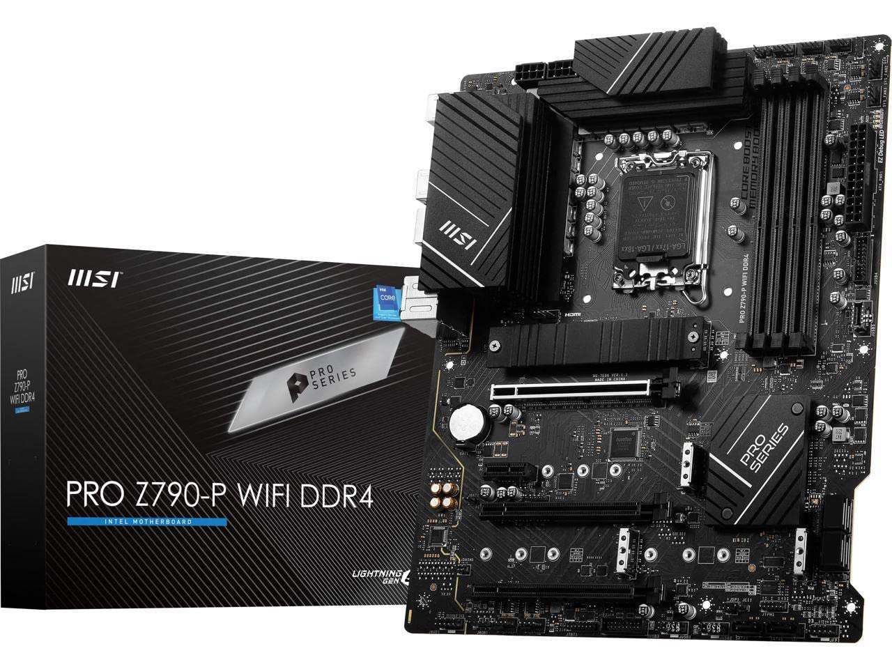 Amazon | MSI PRO Z790-P WIFI DDR4 マザーボード Intel Z790 LGA 1700