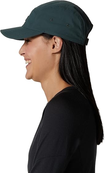 Mountain Hardwear Stryder Camper 5-Panel Hat, Black Spruce, One Size