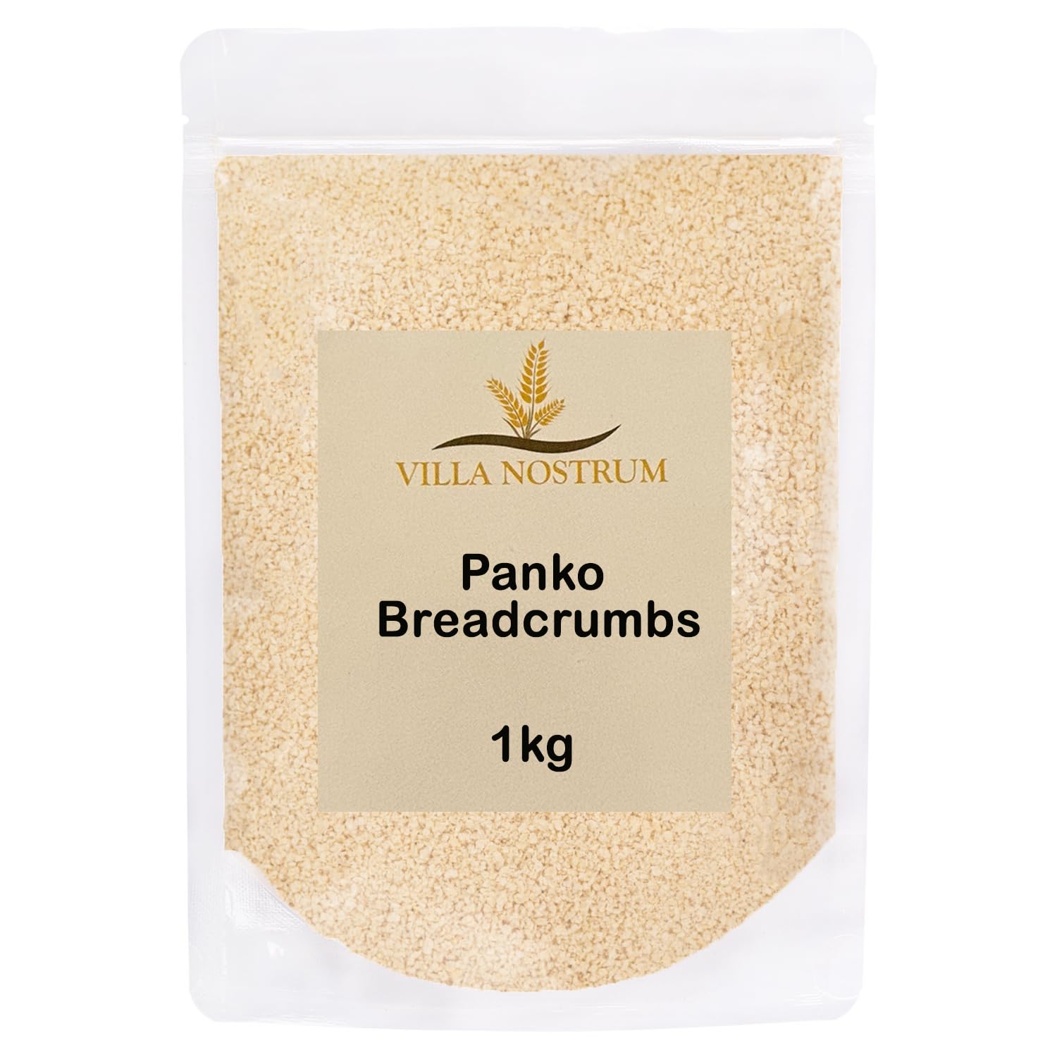 Panko Breadcrumbs 1kg by Villa Nostrum - Crispier, Crunchier, Better! Japanese Style Panko Breadcrumbs