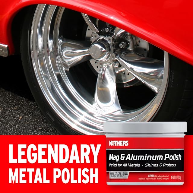 Mothers Mag & Aluminum Polish, 10 oz. (05101) — photo 2