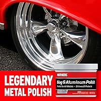 Vista 2 de Pulidor Mag & Aluminum Polish 05101 y paquete de telas de microfibra., Pulido