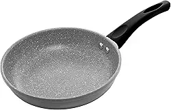 LYOR - Frigideira de Indução em Alumínio com Revestimento Cerâmico Granilite Cinza 24cm