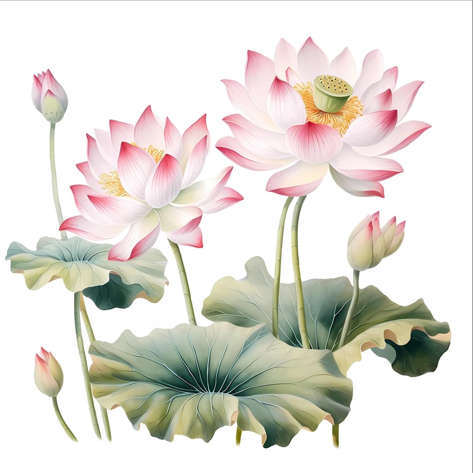 Flower Wall Stickers Wall Sticker for Bedroom