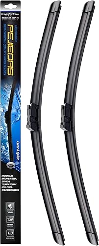 Miniatura 7 de Limpiaparabrisas delantero, para Mercedes-Benz C300 2015-2021C43 AMG 2017-2022GLC 300 2016-2021, estilo original (22 + 22 pulgadas, limpiaparabrisas