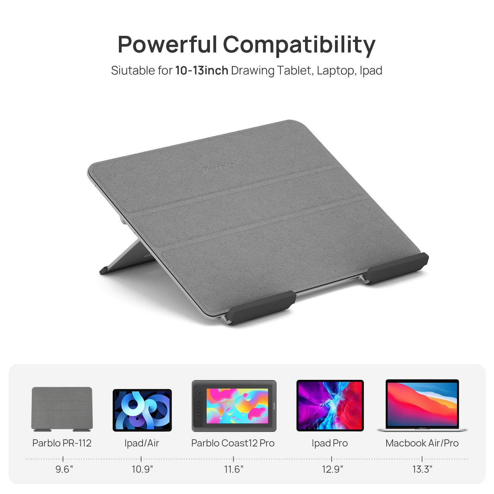 Wacom One 液晶タブレット 12 / Parblo タブレットスタンド Amazon.co.jp: Parblo PR100 タブレットスタンド 角度調整可能