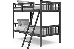 Storkcraft Caribou Twin-over-Twin Wooden Bunk Bed
