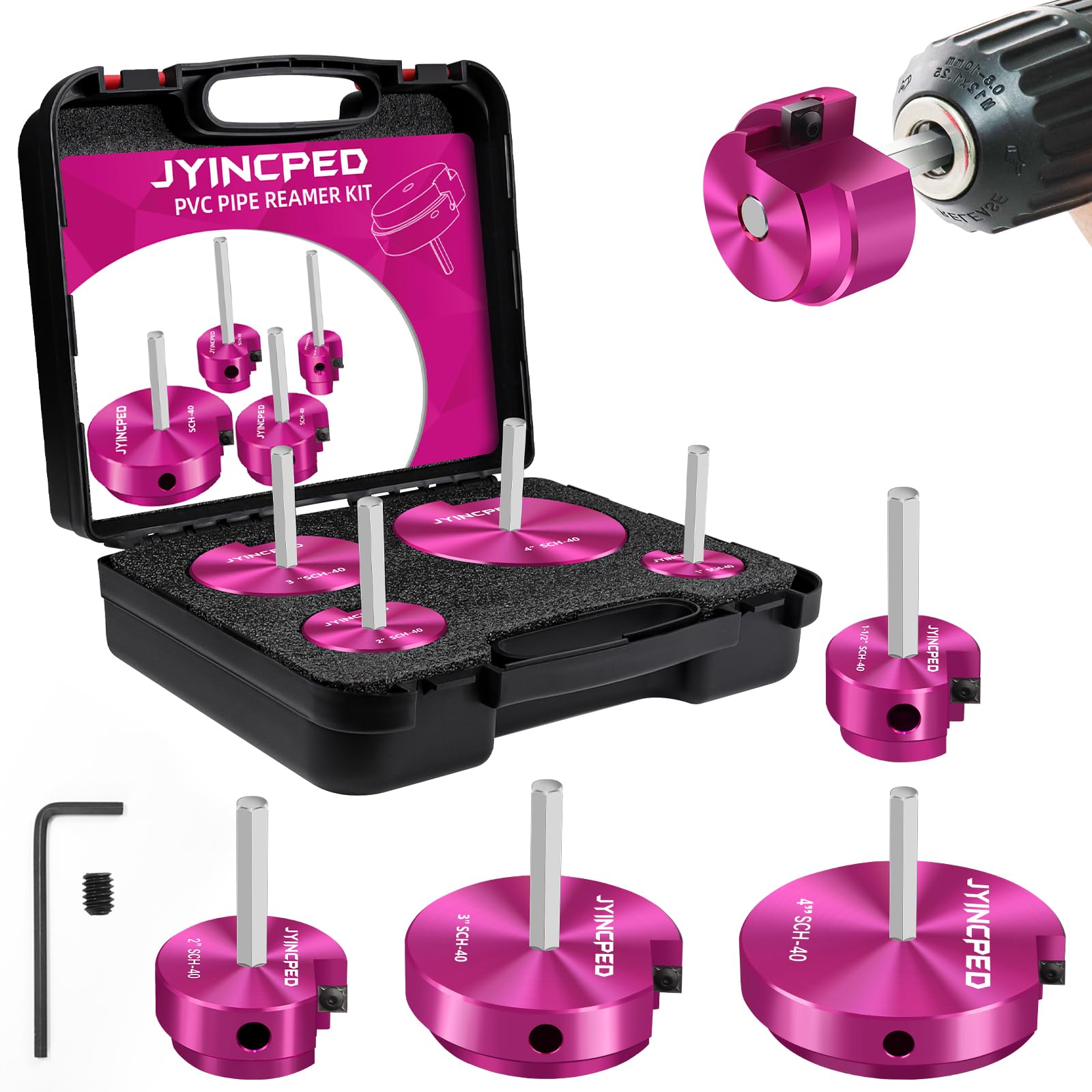 PVC Pipe Reamer Kit - Save Time & Money -1
