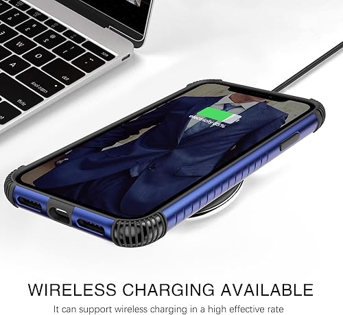 Miniatura 8 de BENTOBEN Funda para iPhone 11, funda para iPhone 11, resistente 2 en 1, cuerpo completo, resistente, protección a prueba de golpes, híbrida de