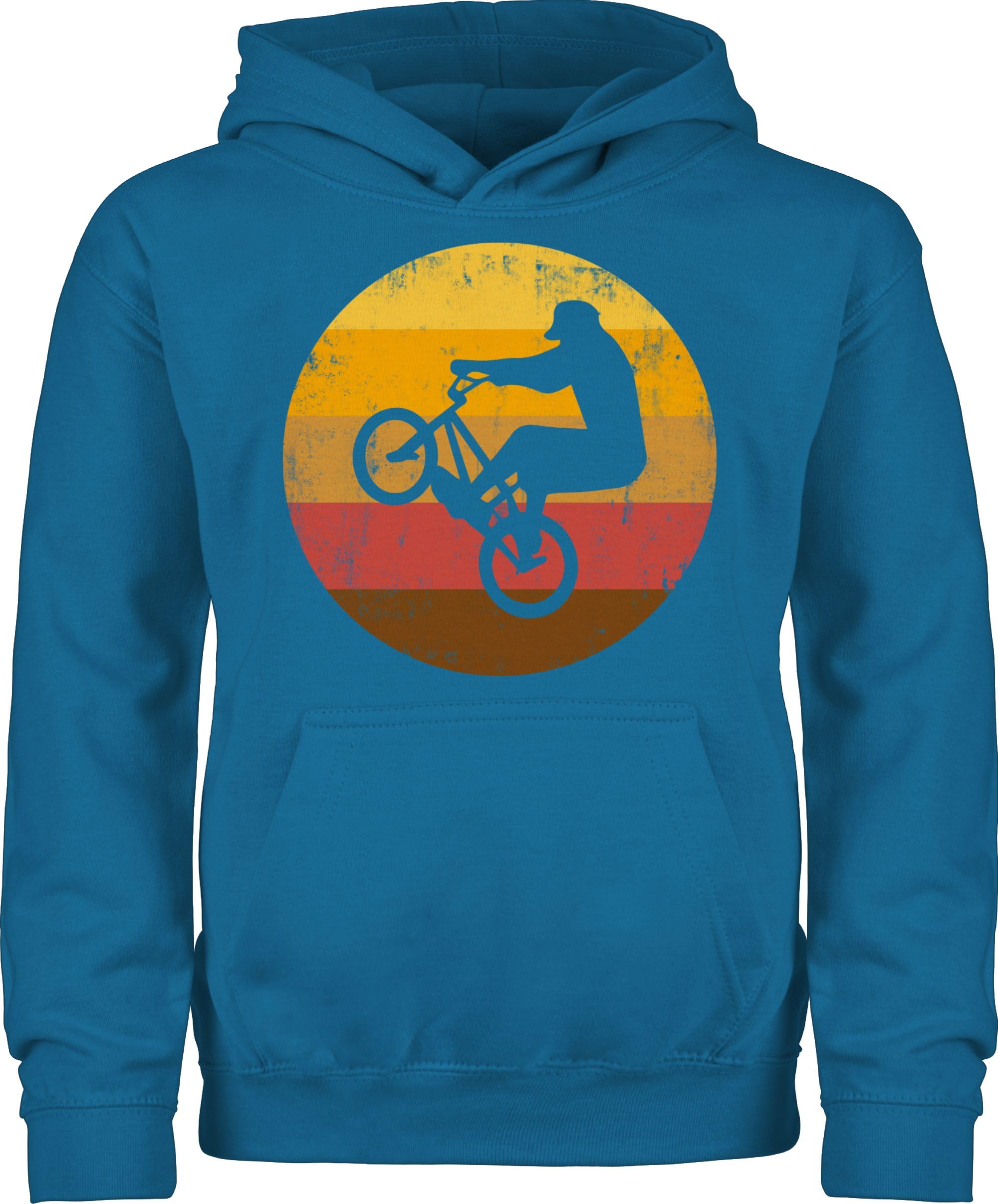 Shirtracer - Kinder Hoodie Jungen Mädchen - Sport Kleidung - Radsport Geschenk BMX Fahrer Geschenk Radfahrer I