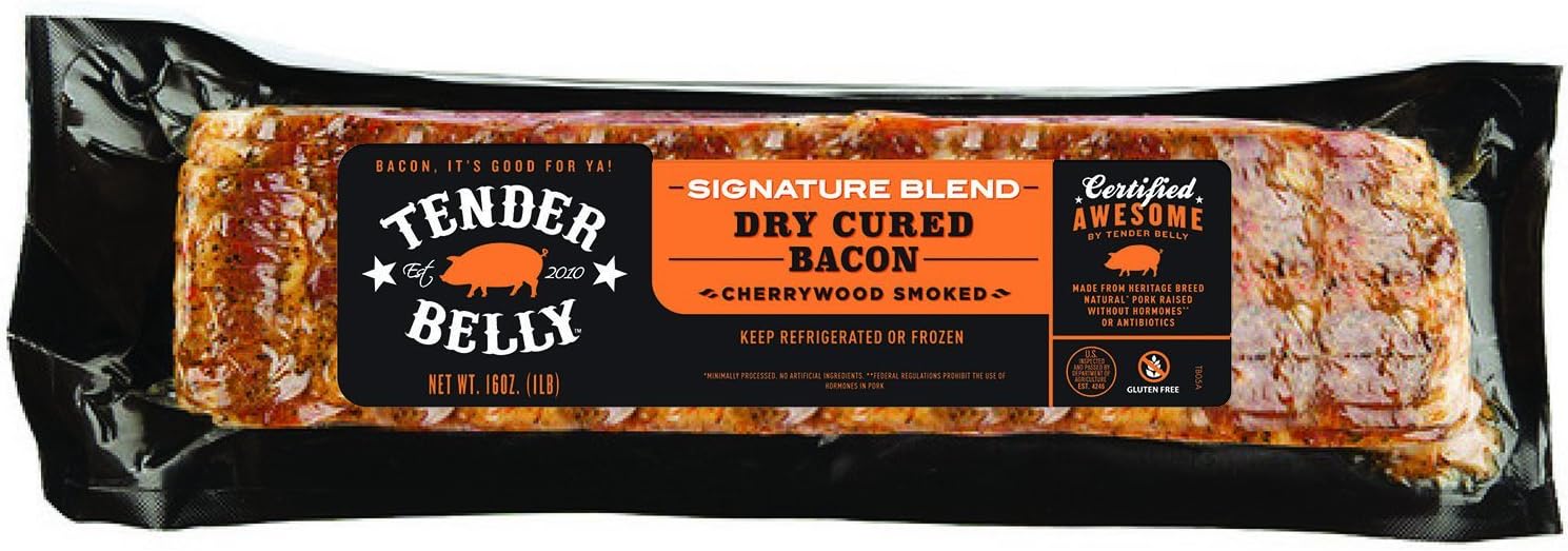 Tender Belly Dry Cured Maple Bacon Bacon (1)
