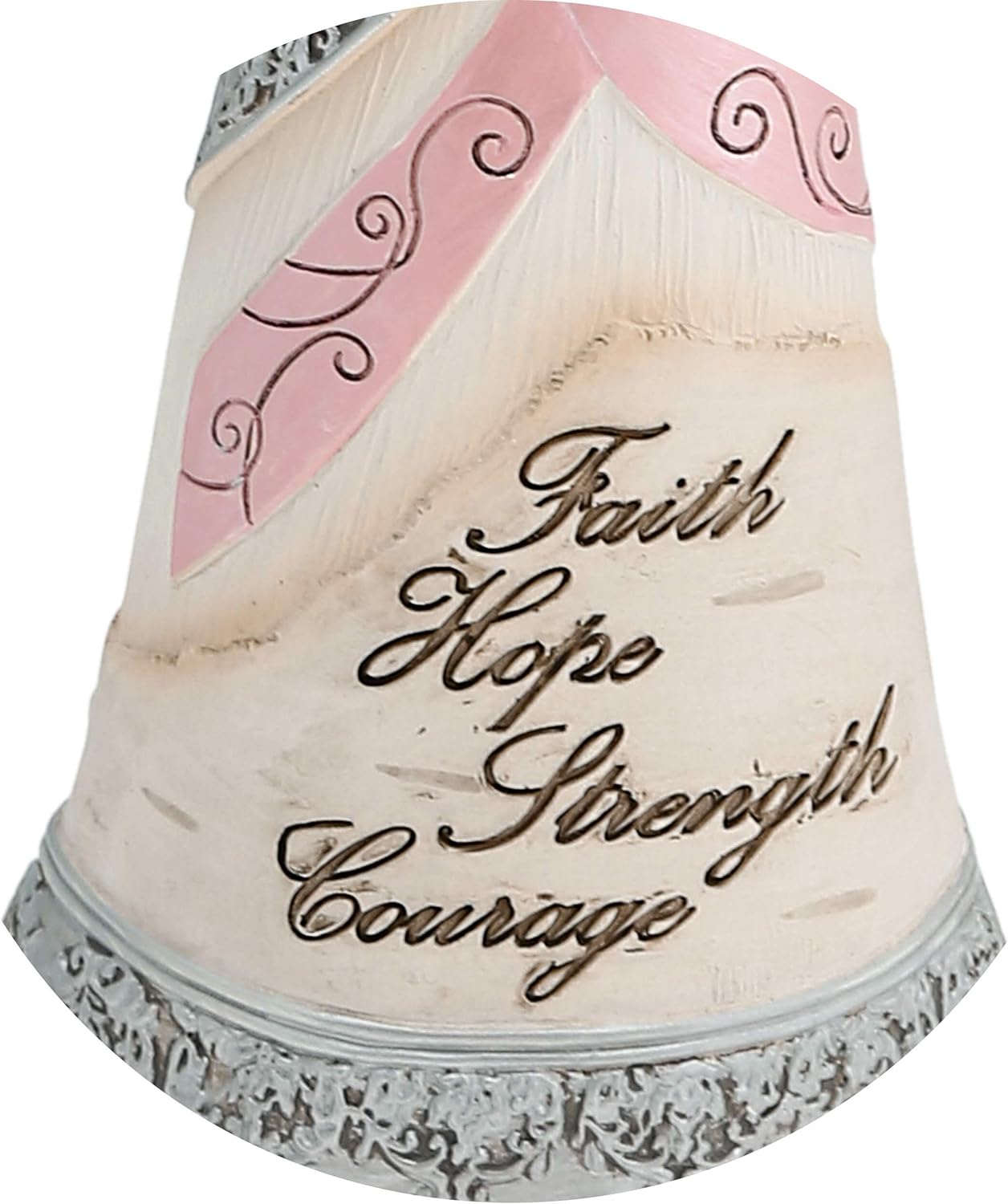 Pavilion Gift Company 82335 Survivor Angel Figurine, 6-1/2-Inch, Gray - Image 6