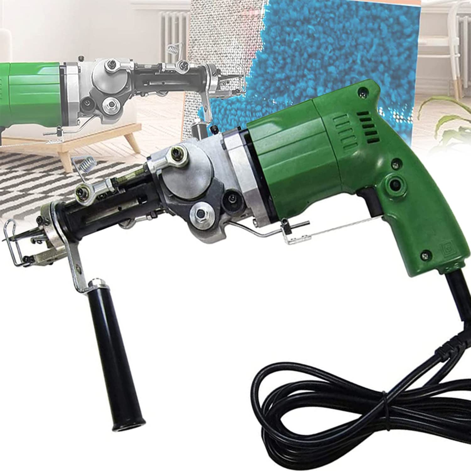 Pistolet de touffetage de tapis pour créer votre décoration fait main à la maison