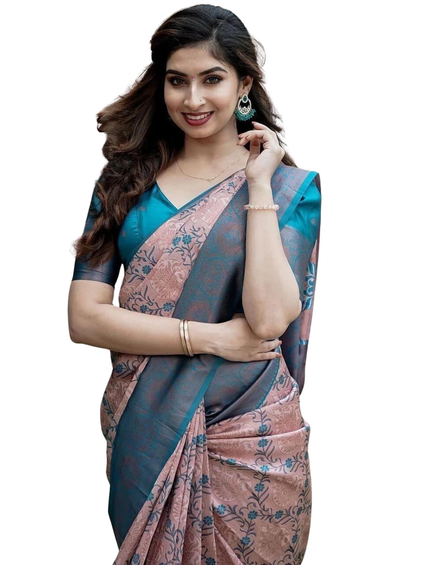 c j enterprise Women's Pure Soft Silk Saree With Blouse Piece For Wedding (Khushi)-picture-59