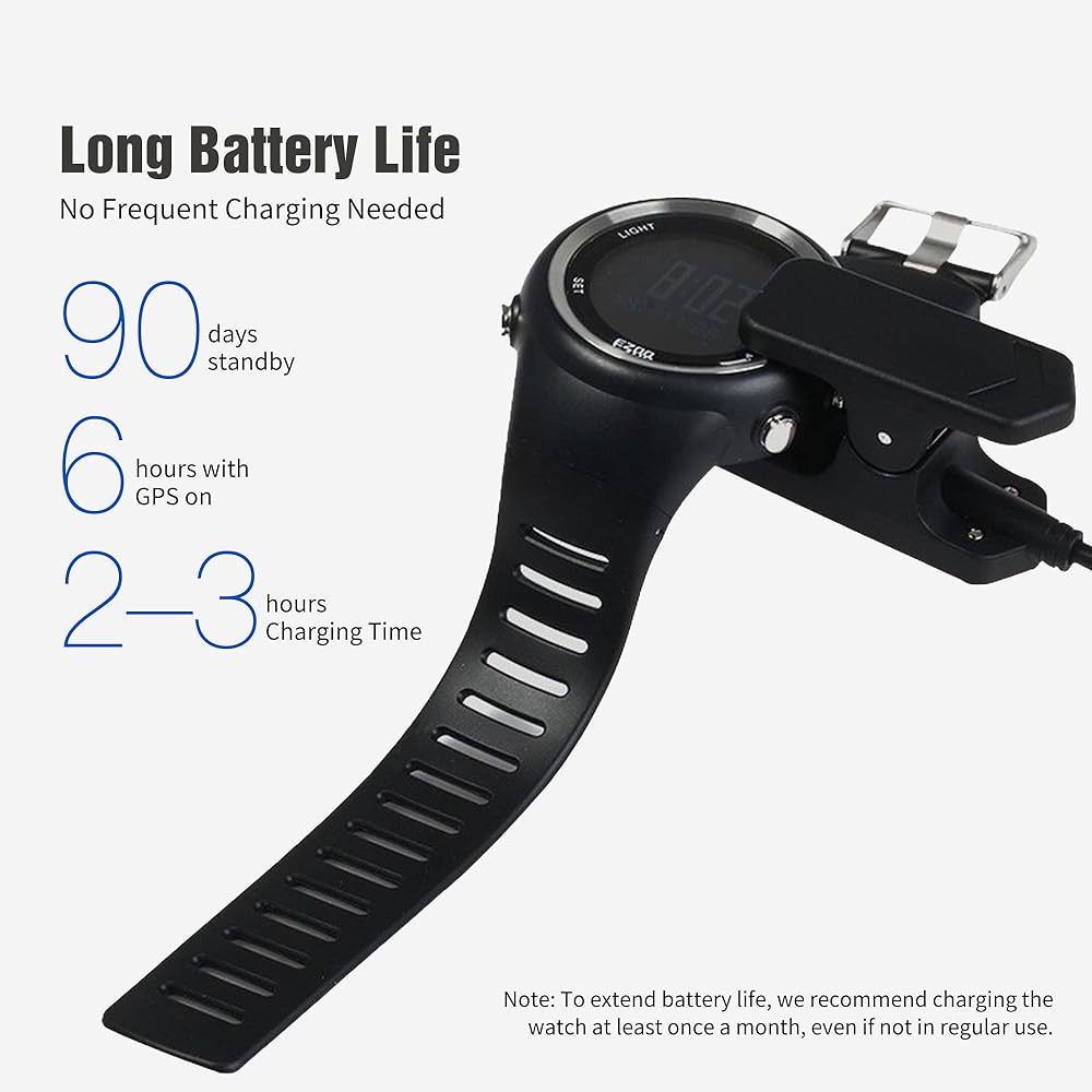 Amazon.com: EZON GPS Running Watch with Distance Pace Alarm