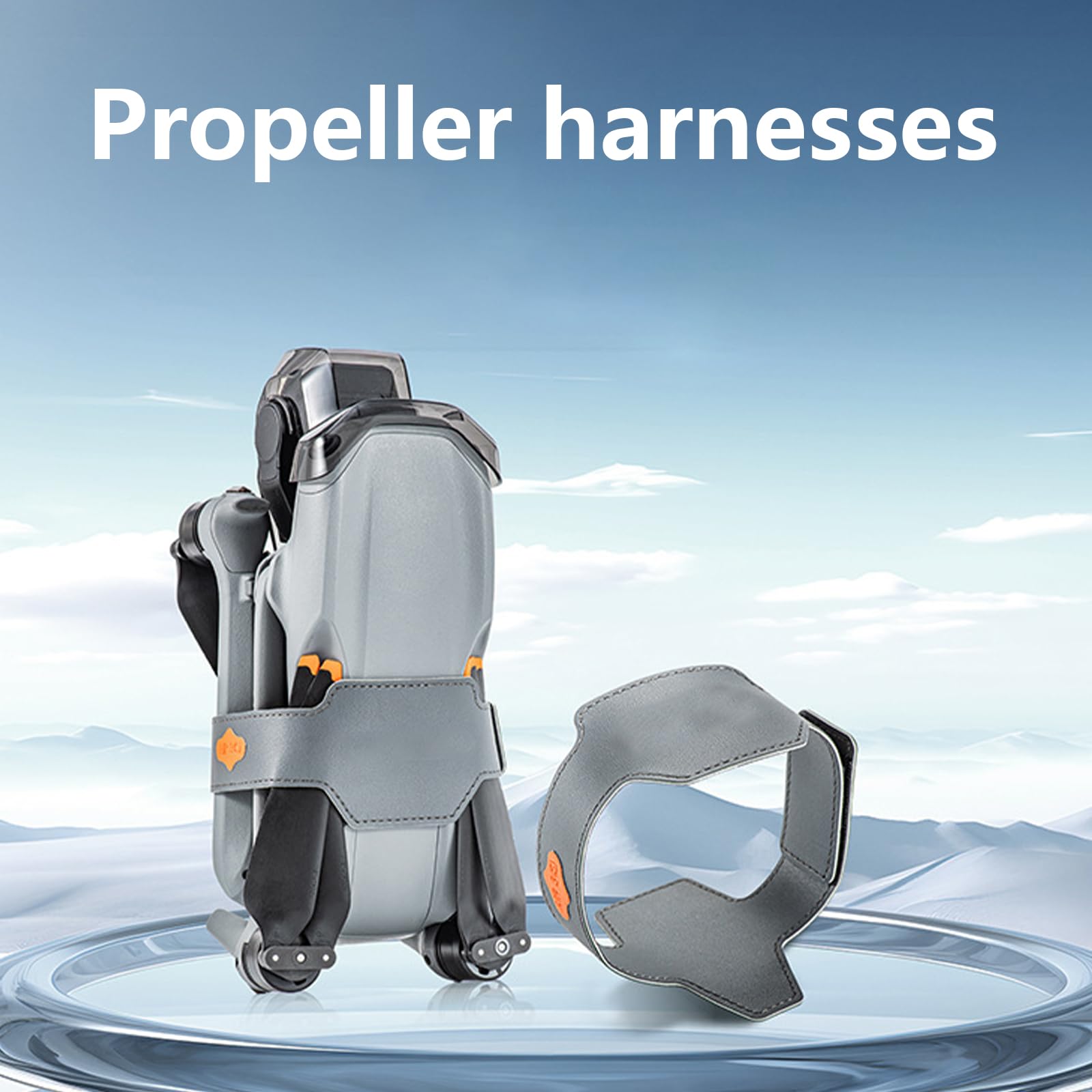 PU Propellers Holder for Air 3S/3 Quadcopter Aircraft Comfortable Fixing Belt Portable UAV Accessory