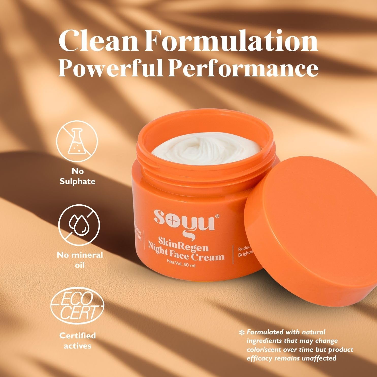 Soyu Well-Ageing Night Cream for Mature Indian Skin – Firming