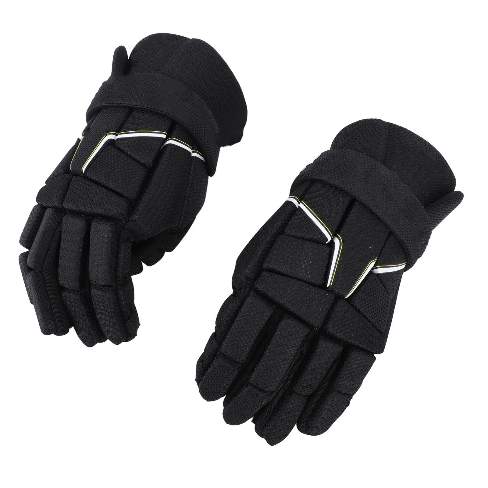 Gants de Hockey Sportif pour Hommes Non glissants hocket légers de Hockey extérieur léger pour Hockey à Rouleaux de Rue glacée