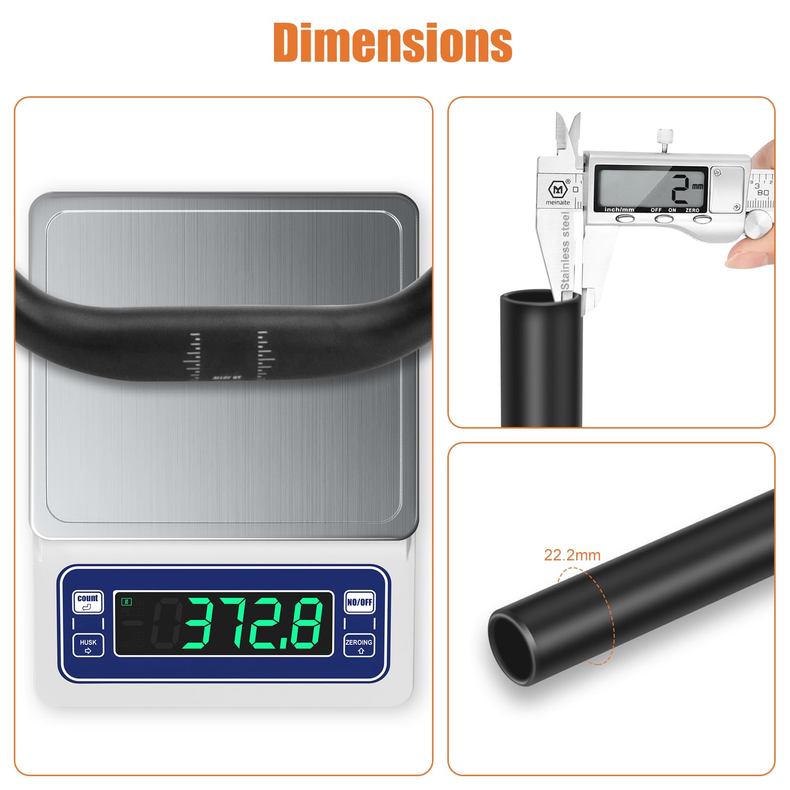 Amazon.co.jp: BICYCGEAR 25.4 マウンテンバイクハンドルバー640mm