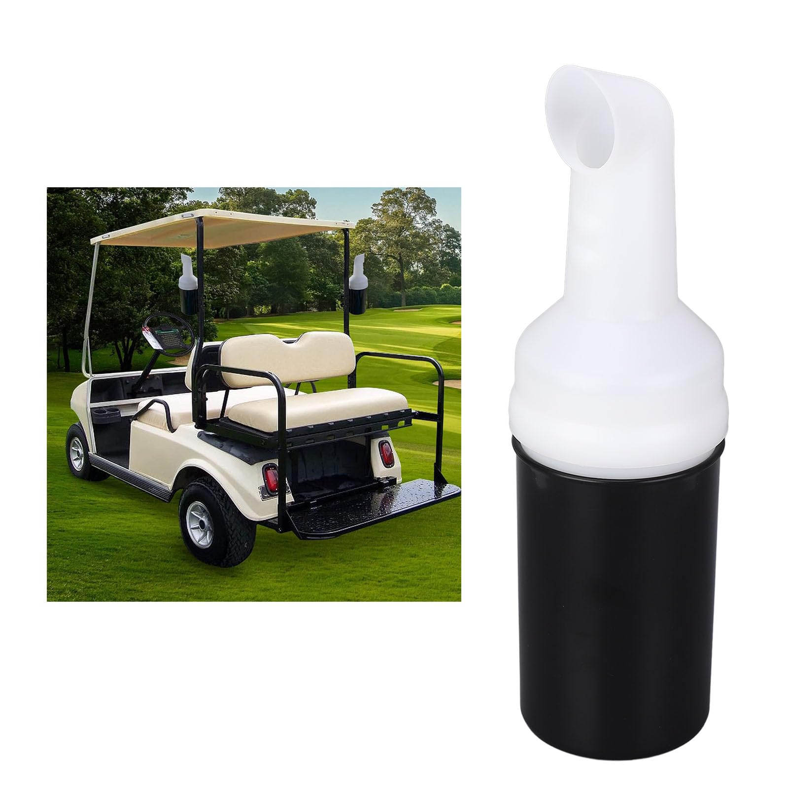 Butelka Z Piaskiem do Wózka Golfowego, Uniwersalna Butelka Z Piaskiem do Wózka Golfowego Z Uchwytem do E Z GO do Samochodu Klubowego, Zestaw Butelki Z Piaskiem Divot Filler,