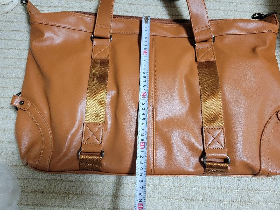 Amazon.co.jp: ? カラー???[Bellstone] ボストンバッグ大容量 キャメル
