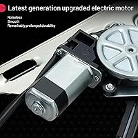 Vista 4 de BDFHYK 741-645 Regulador de ventana eléctrica con motor para lado del pasajero delantero derecho para Chevy Silverado, Tahoe, Suburban, Avalanche