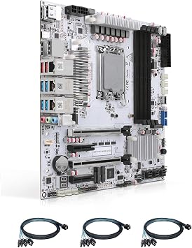 W680 12-Bay NAS Server M-ATX MotherboardLGA1700، الجيل الثاني عشر/الثالث عشر/الرابع عشر. معالج سطح المكتب، 4* U-DIMM DDR5 MAX 4 * 32GB، 3* M.2 NVMe، 12* SATA 3.0، 10G RJ45، PCI-E x16، Type-C 10Gbps، شاشة 8K
