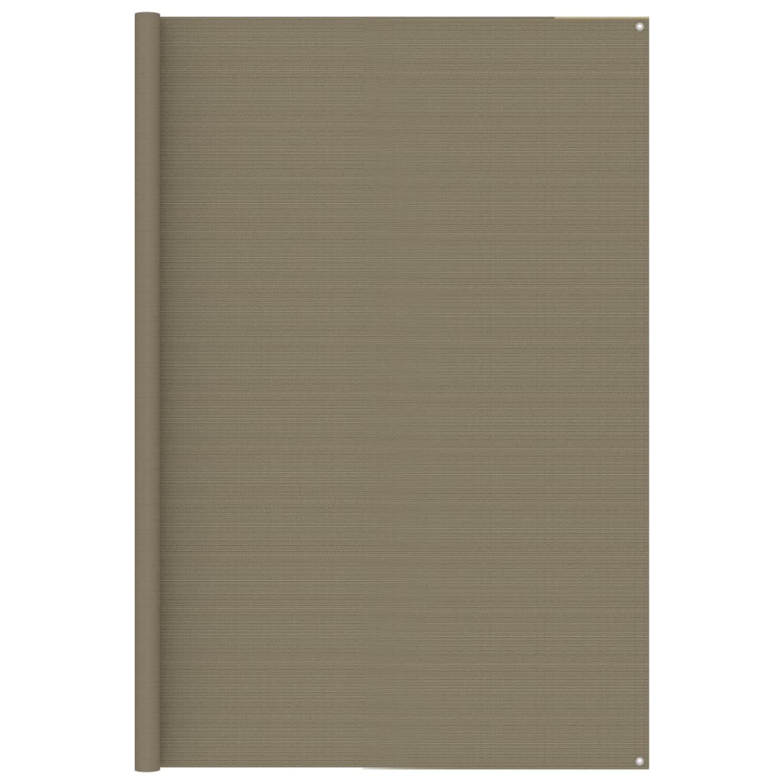 Homgoday Dywan namiotowy 250 x 400 cm, taupe, turystyka na świeżym powietrzu, kemping, namiot i markiza, dywan, patio, taras, rekreacja, pokrycie podłoża, dywan artykuły sportowe