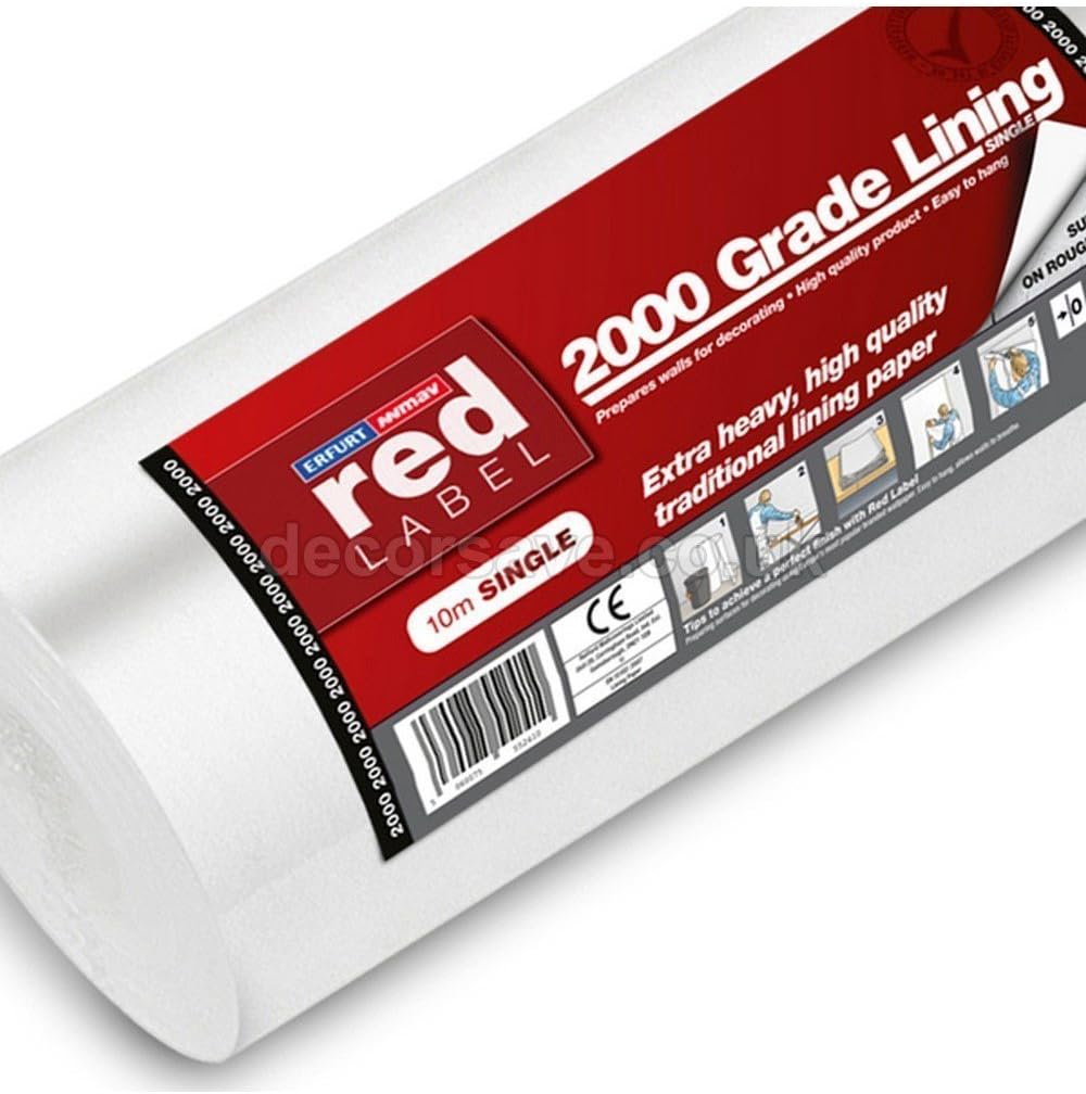 2000 Lining Paper 10 metres (single)