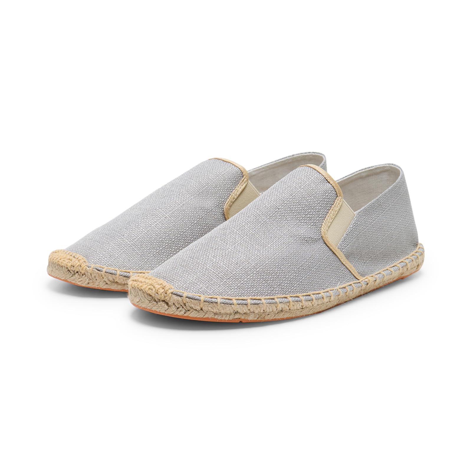 Alexis Leroy Espadrilles en Lin Bout Décontractée Plat pour Homme