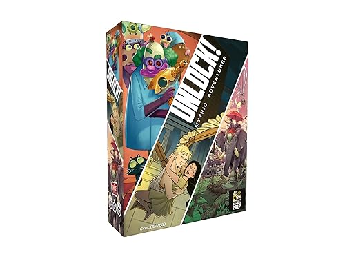 UNLOCK! Mythic Adventures Card Game - Escape Room-Inspired Cooperative Adventure,