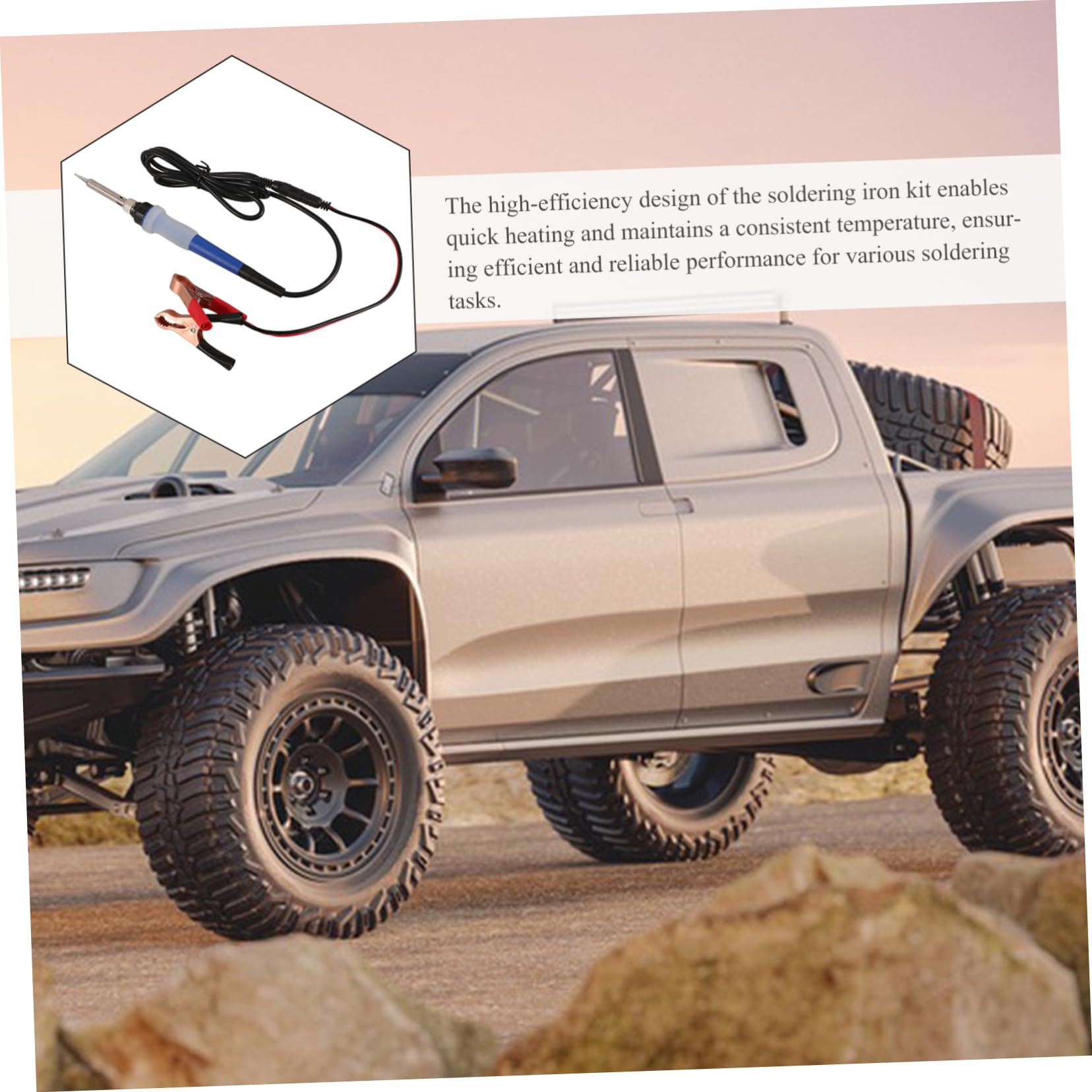 Ciieeo Welding Tool Car Soldering Iron Kit v Electric Portable Heating Soldering Iron