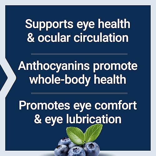 Miniatura 4 de Life Extension Extracto europeo estandarizado de arándano 100 mg  píldoras suplementarias vacunales Myrtillus para apoyo a la salud ocular y ocular