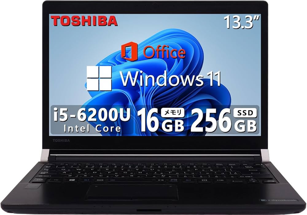 Amazon.co.jp: Toshiba DynaBook R73 Notebook, Thin and Lightweight