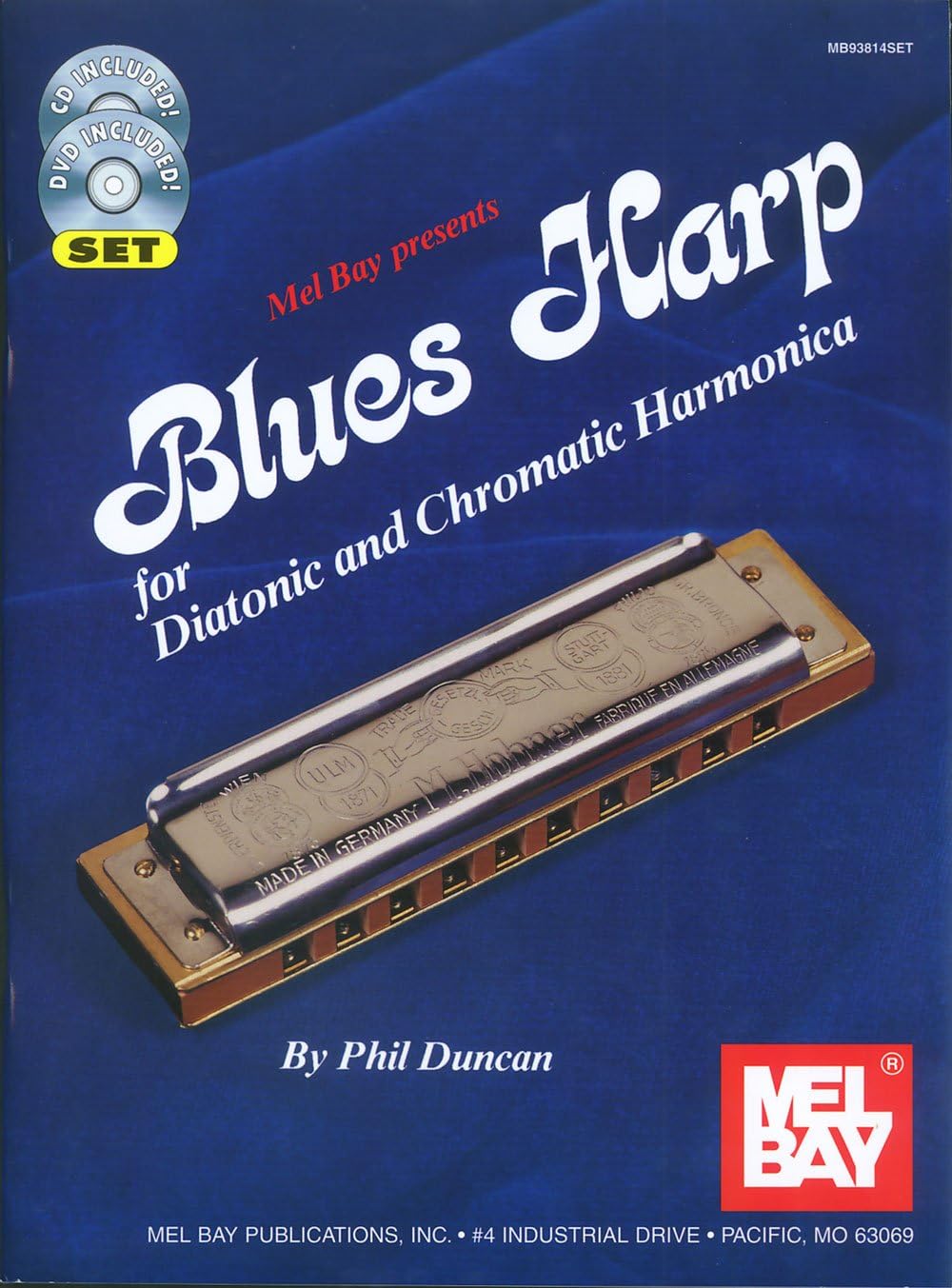 Blues Harp - Diatonic & Chromeatic Harmonica (Book + Online Audio/Video)