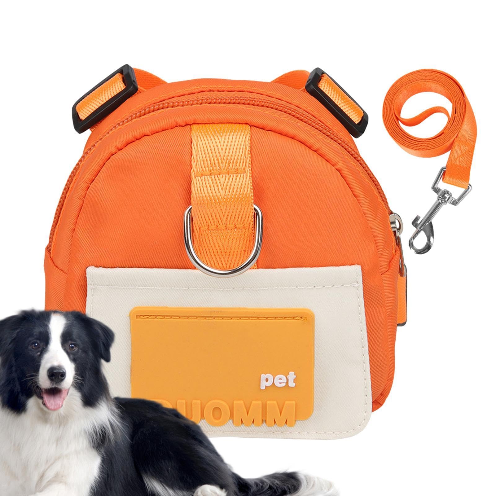 Dog Saddlebag Harness, Dog Saddle, Pet Harness with Self-Supporting Saddle Backpack | Dog Saddle Backpack Harness, Comfortable for Travelling, the Co