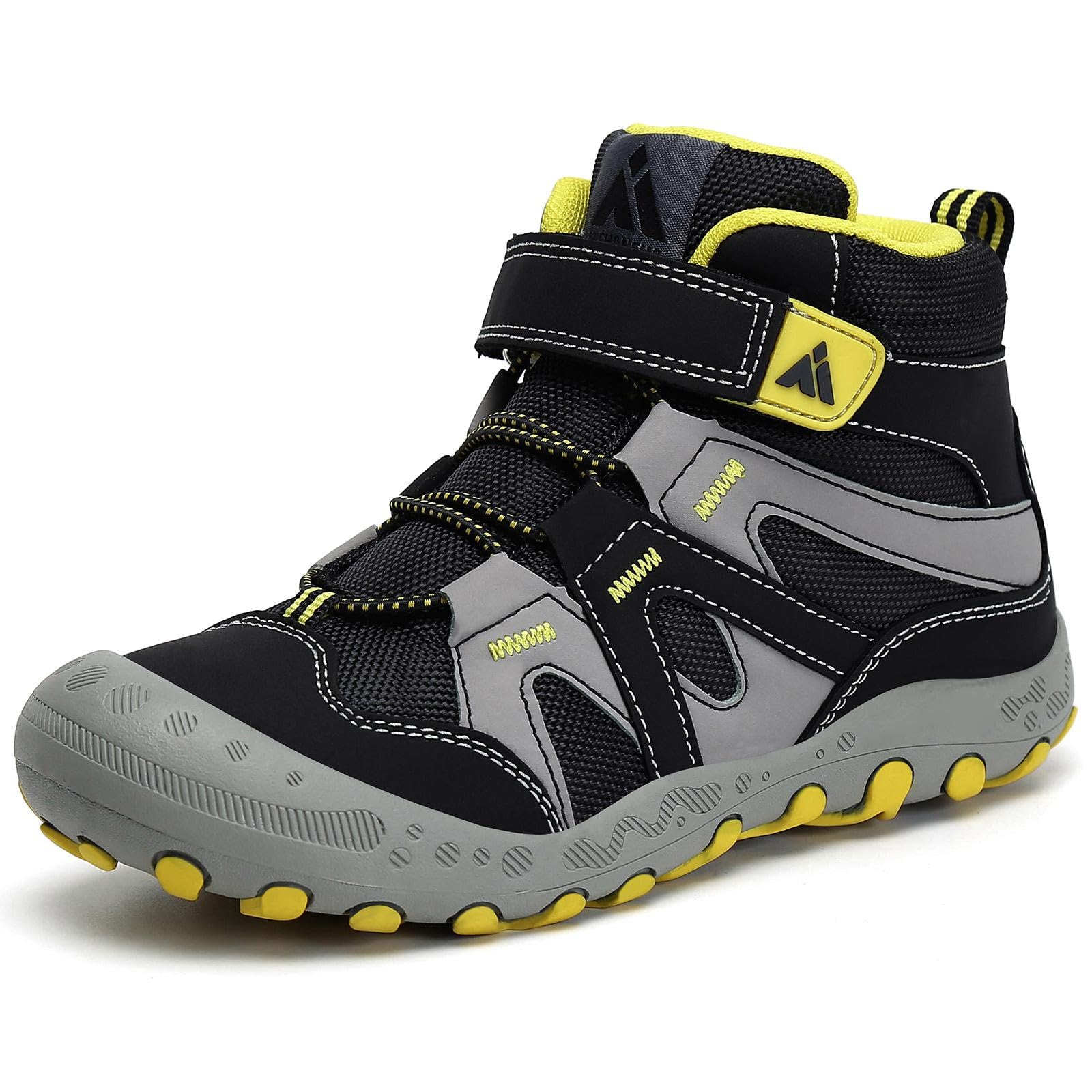 Mishansha Kids Hiking Boots Toddler Girls Boys Hiking Shoes Water-Resistant Anti-Collision Non-Slip Athletic Outdoor Trekking Boots — view 42