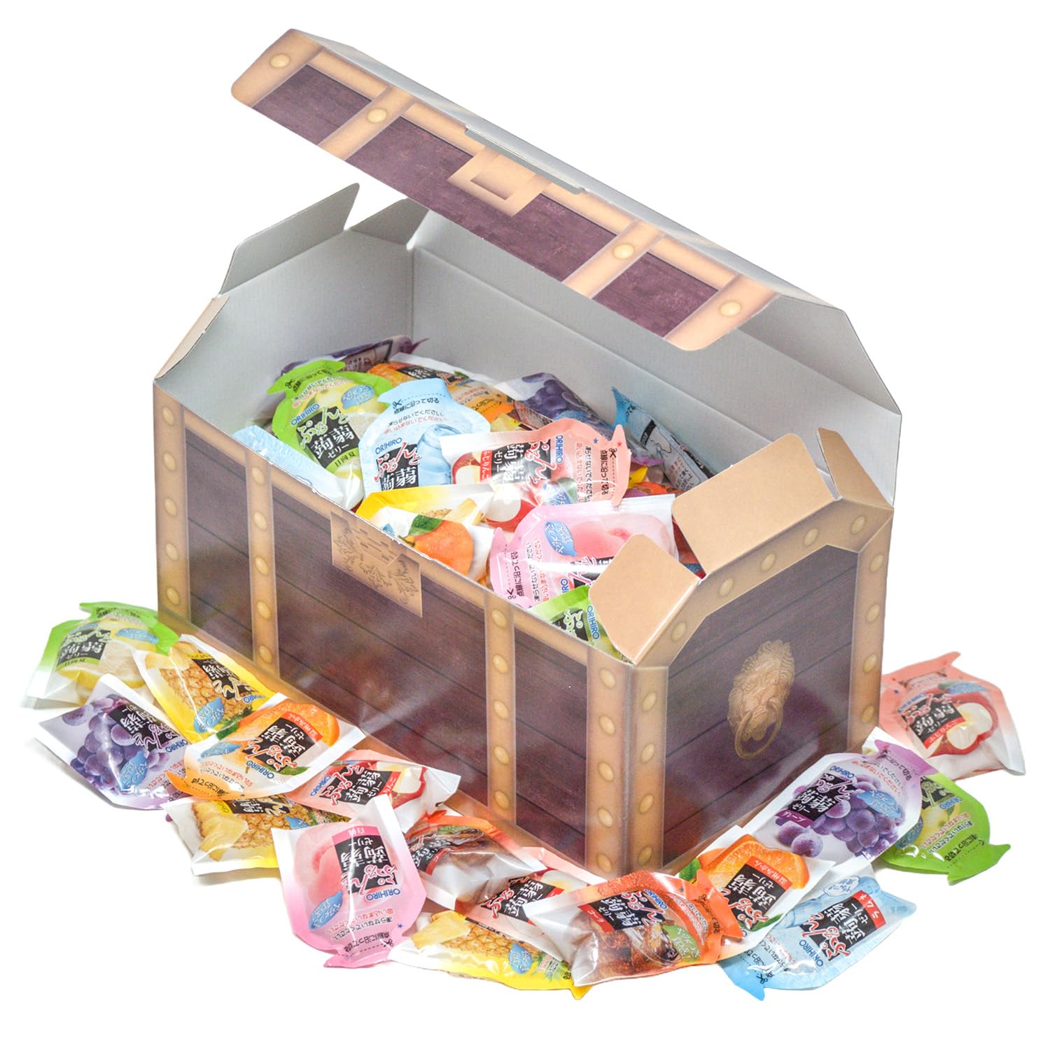 Amazon.co.jp: オリヒロ ぷるんと蒟蒻ゼリー 宝箱 季節モデル 8種類