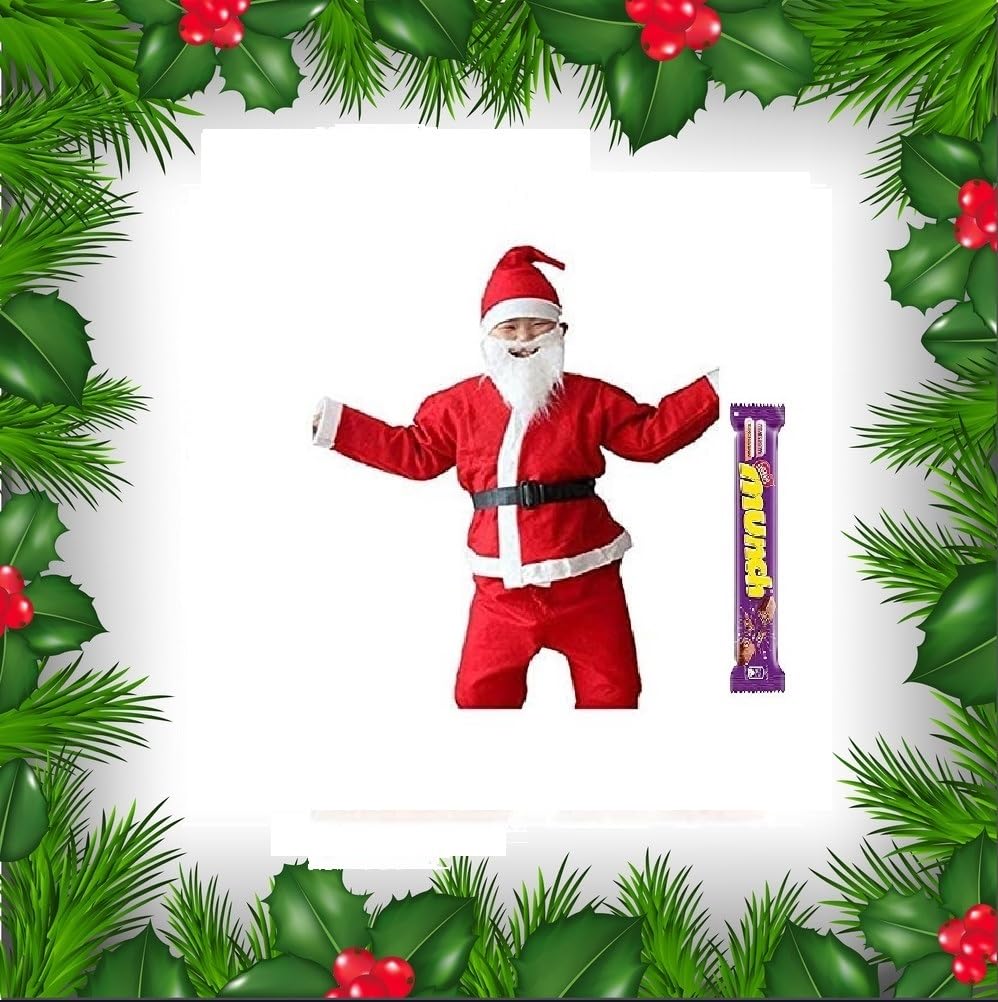 TechGeek Santa Claus Dress Costume for Boys Girls Kids (6 Months-12 Months) (B08QPBG3LW) Amazon Price History, Amazon Price Tracker