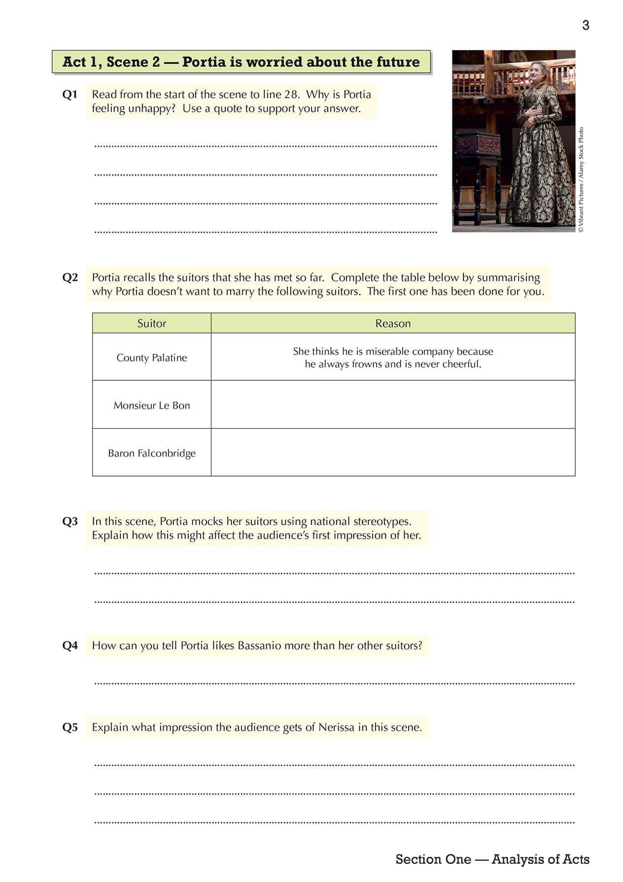 New Grade 9-1 GCSE English Shakespeare - The Merchant of Venice Workbook (includes Answers) (CGP GCSE English 9-1 Revision) - Image 7