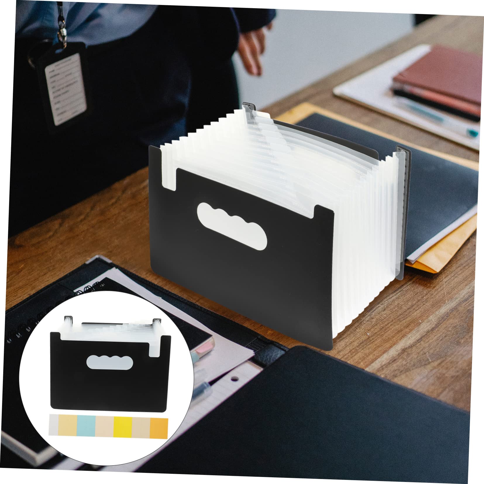 DOITOOL 7 Piezas Organizador de Recibos Multifuncional Carpeta de Portátil para Oficina y para Recibos Notas y Billetes Material Resistente
