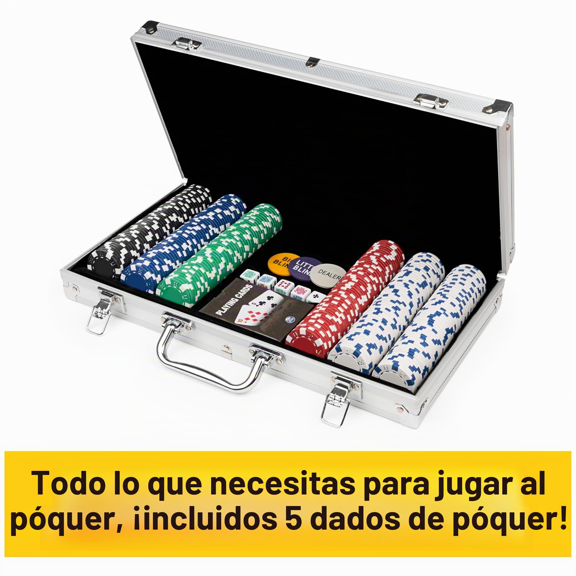 300 pc Poker Set In Aluminum Case
