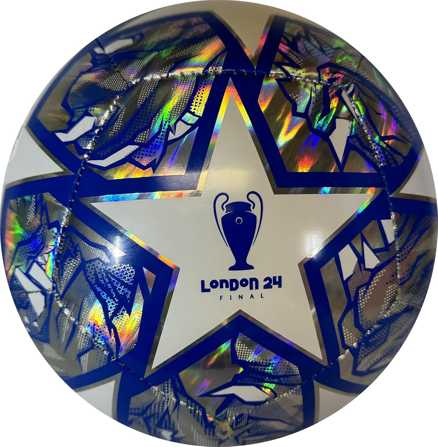 Adidas UCL Training Hologram Foil Soccer Ball