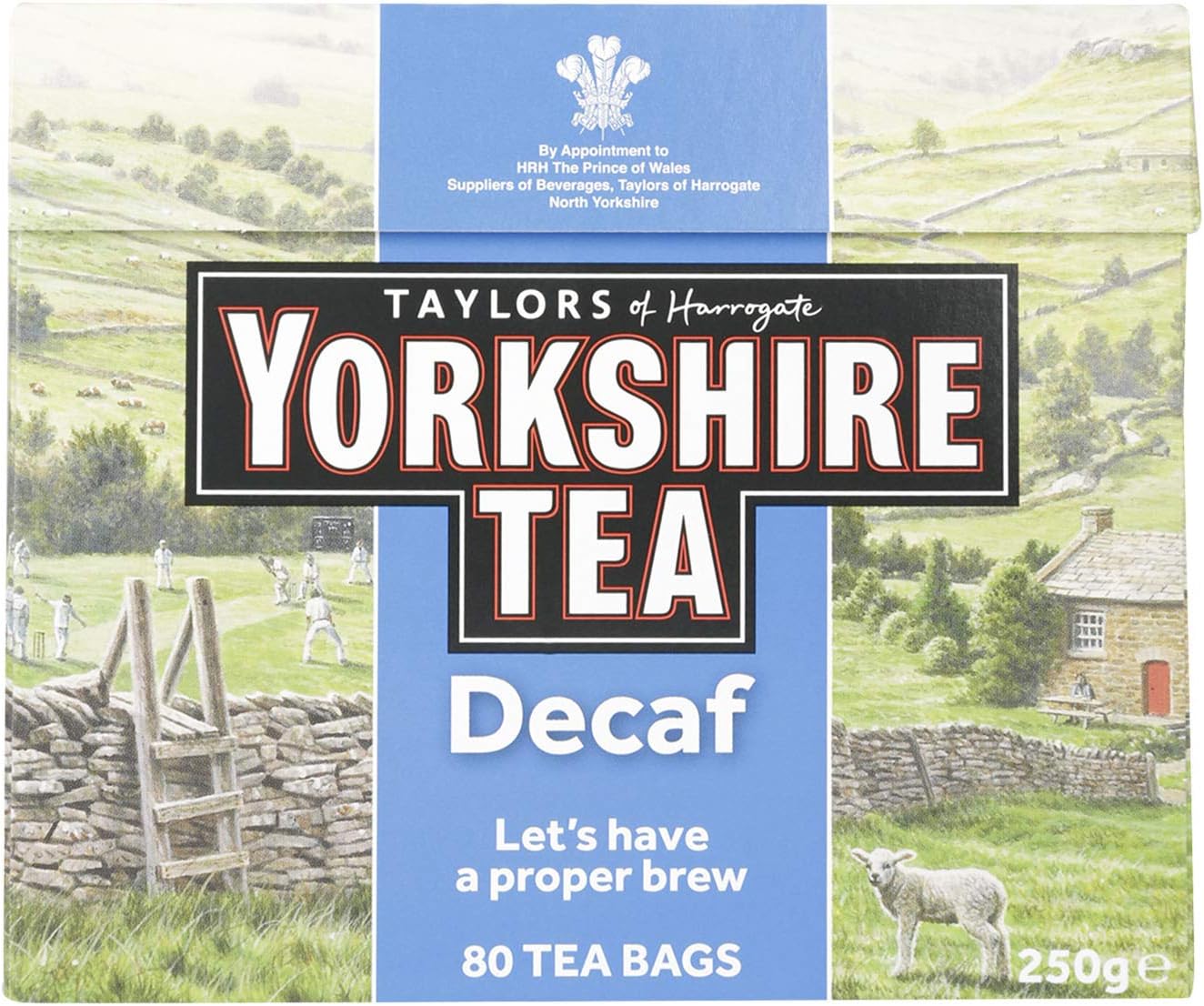 Yorkshire Decaffeinated Tea Bags 80s 250g Amazon.ca Grocery