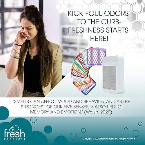 Miniatura 3 de Fresh Products ourfreshe - Ambientador enchufable para 30 días, reemplaza los aerosoles desordenados con fragancia seca para uso en espacios de